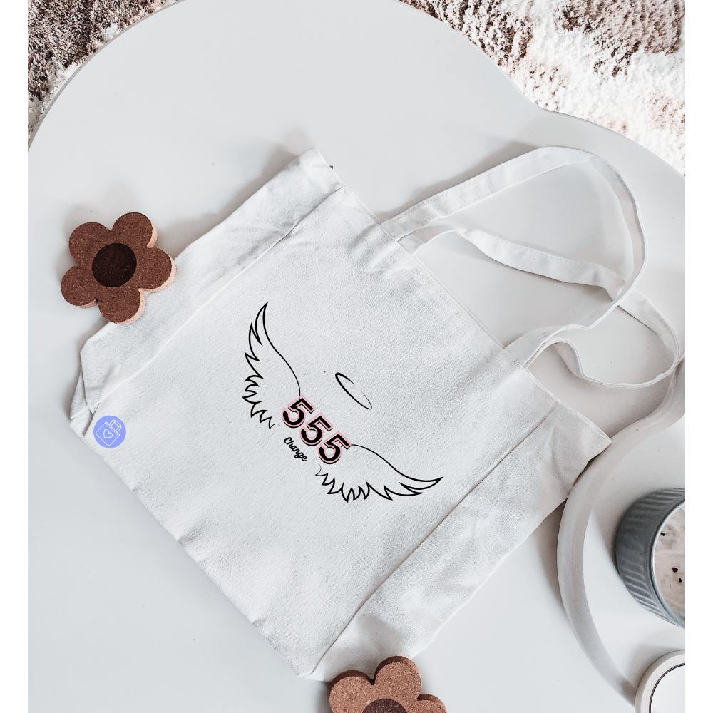 555 CHANGE ANGEL NUMBERS TOTE
