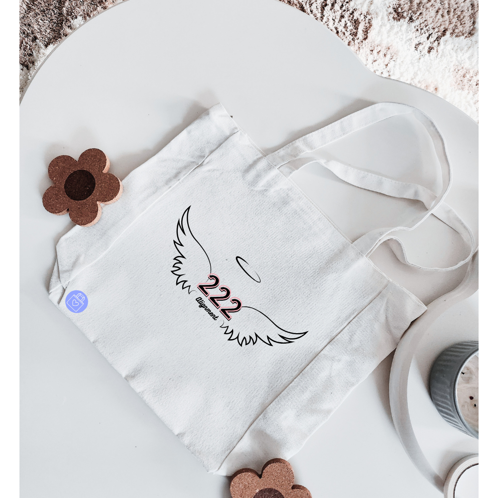 222 ALIGNMENT ANGEL NUMBERS TOTE